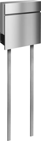 Frabox Edelstahl Design Briefkasten LEVARA %