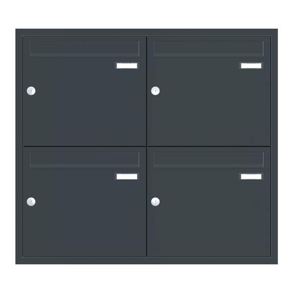 Frabox Design LEVIRO Unterputz-Briefkastenanlage