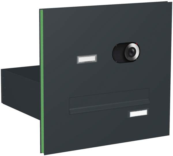 Frabox Briefkastenanlage Türseitenteil gerade Kästen Modell T2V mit Video