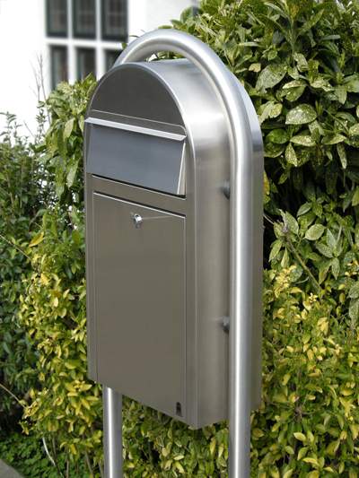 Bobi Briefkasten Grande S Edelstahl