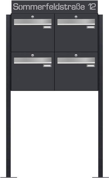 Frabox Freistehende Briefkastenanlage LUIS