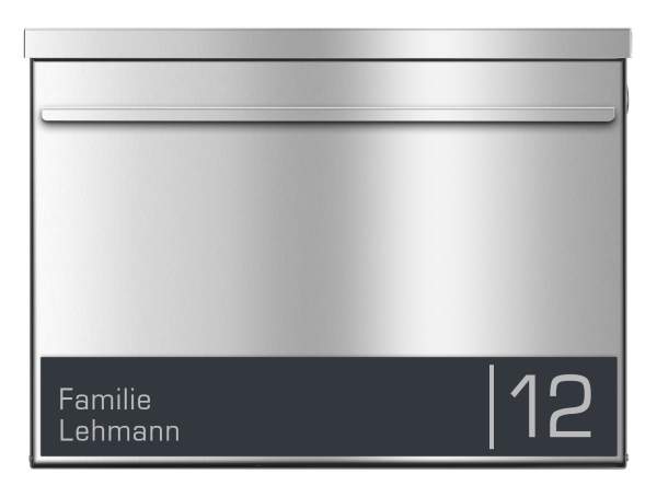 Frabox Edelstahl Briefkasten GART