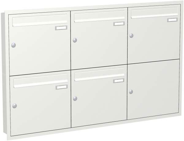 Frabox Unterputz Briefkastenanlage Modell U1