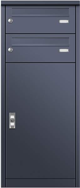 Frabox Post- und Paketkasten VORLEY mit 2 Briefkästen und Paketkasten