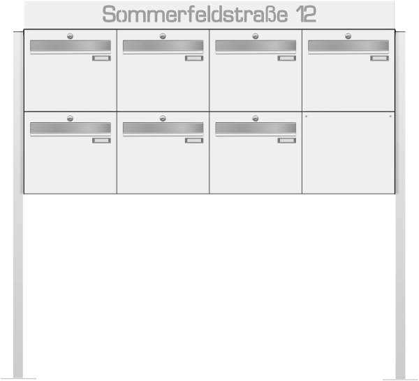 Frabox Freistehende Briefkastenanlage LUIS