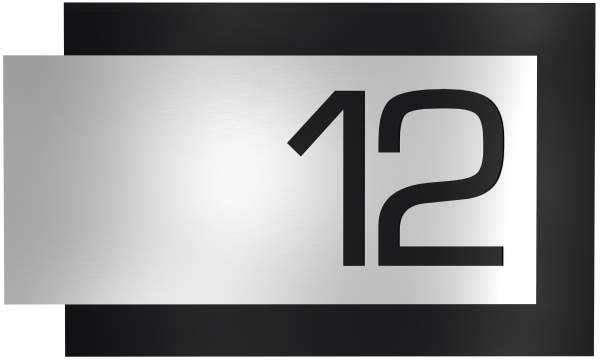 Frabox Hausnummernschild SHAPE