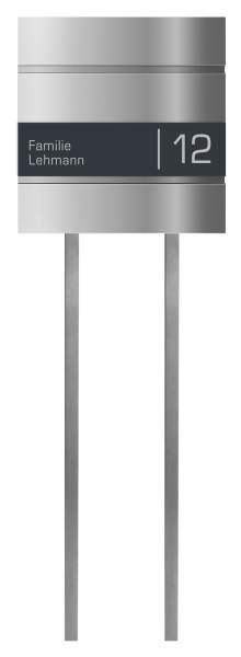 Frabox Edelstahl Design Briefkasten LENS