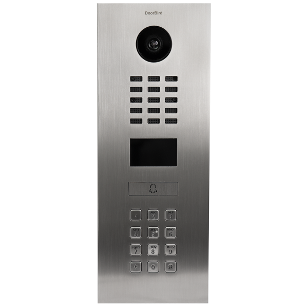 DoorBird Edelstahl IP Video Türstation D2101KV, mit Keypad Modul