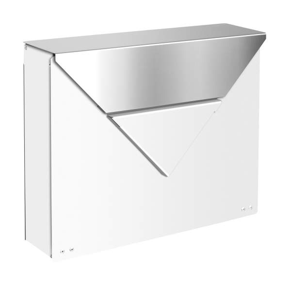 Frabox Design Briefkasten EVERE mit Edelstahl-Einwurfklappe