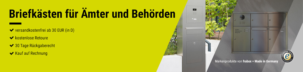 Briefkasten für Ämter und Behörden