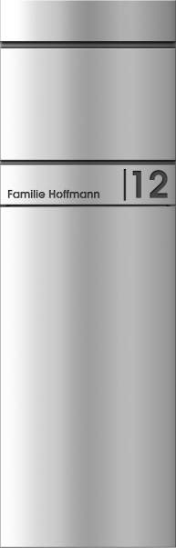 Frabox Standbriefkasten LENS Edelstahl