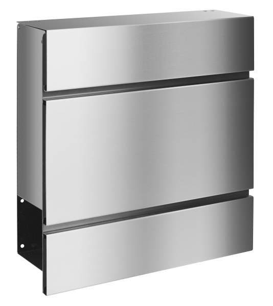 Frabox Edelstahl Design Briefkasten LENS %
