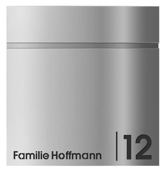 Frabox Edelstahl Design Briefkasten LEVARA