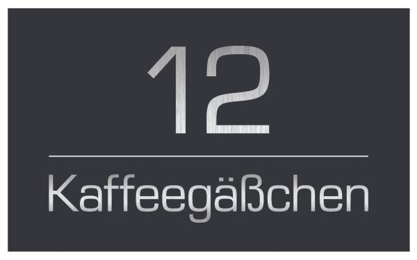 Frabox Hausnummernschild LUMERS