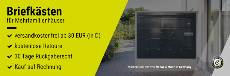 Briefkasten Mehrfamilienhaus