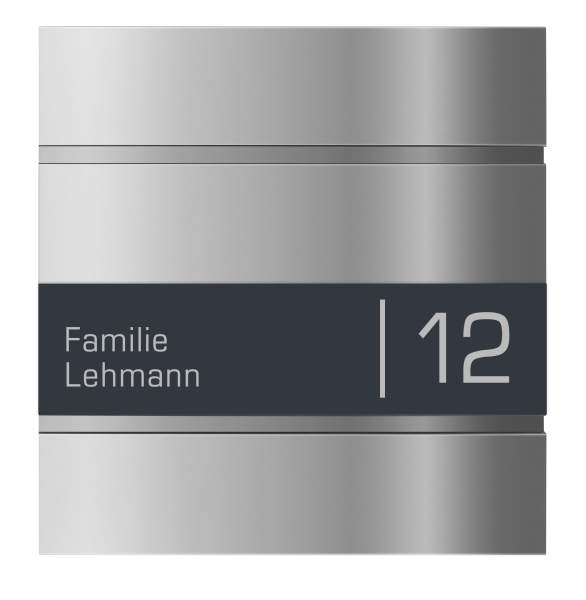 Frabox Edelstahl Design Briefkasten LENS
