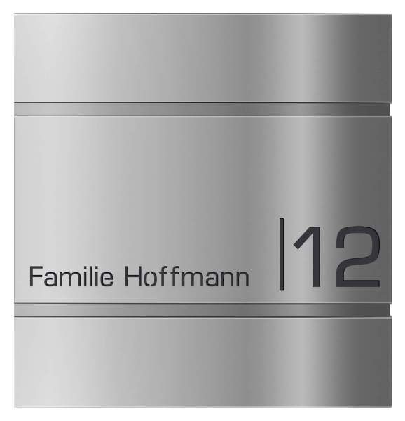 Frabox Edelstahl Design Briefkasten LENS
