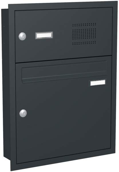 Frabox Unterputz Briefkastenanlage mit Klingeln Modell U3