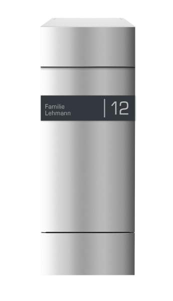 Frabox Design Paketkasten NAMUR Edelstahl