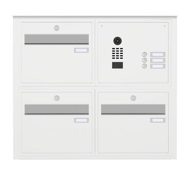 Frabox Aufputz Briefkastenanlage EVEGO inklusive DoorBird-Videomodul