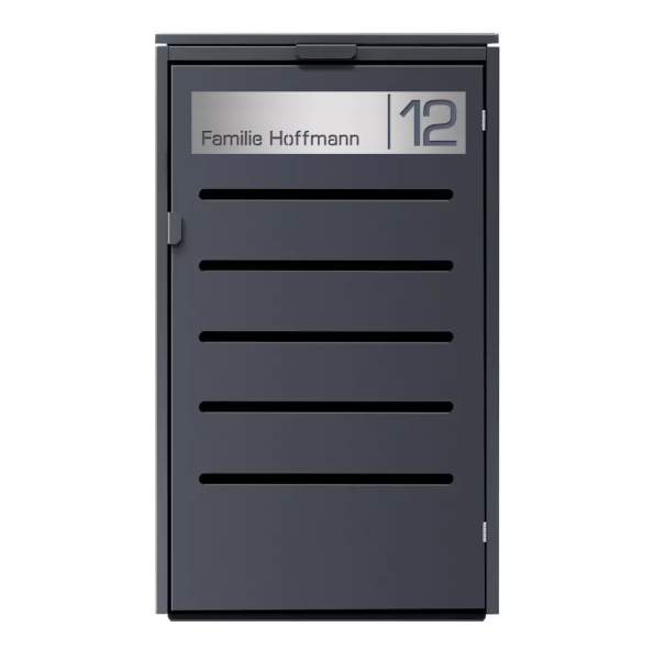 Premium Mülltonnenbox Silent Pro Alu