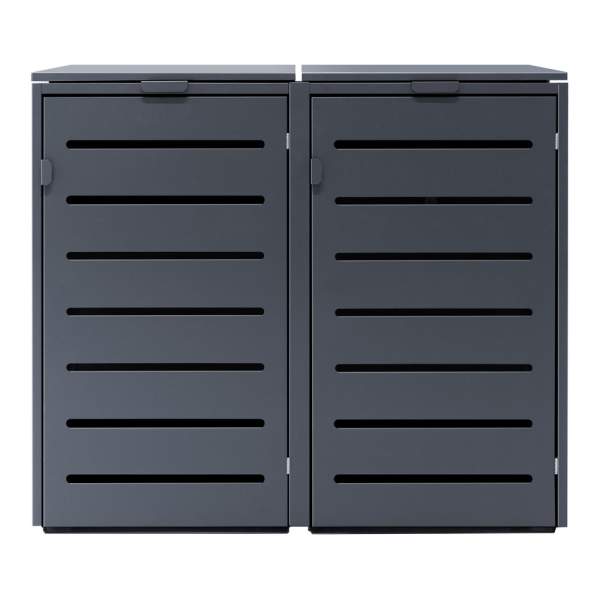 Premium Mülltonnenbox Silent Pro Alu