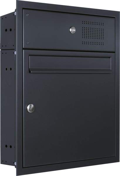 Frabox Unterputz-Briefkasten OLEVA mit Sprechsieb und Klingel %