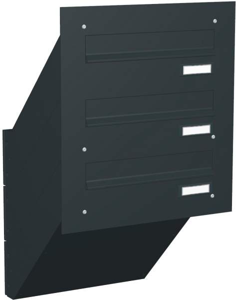 Frabox Briefkastenanlage Mauerdurchwurf Modell M1