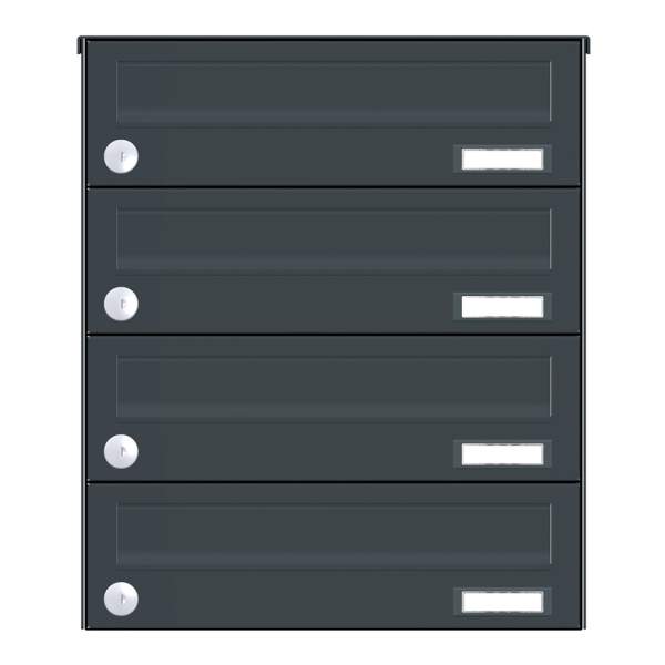 Frabox Design LEVIRO Aufputz-Briefkastenanlage