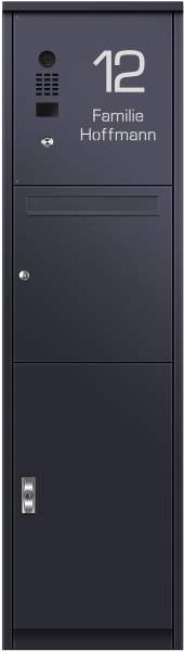 Frabox Brief- und Paketkasten VORLEY mit DoorBird-Videotechnik und LED-Beleuchtung