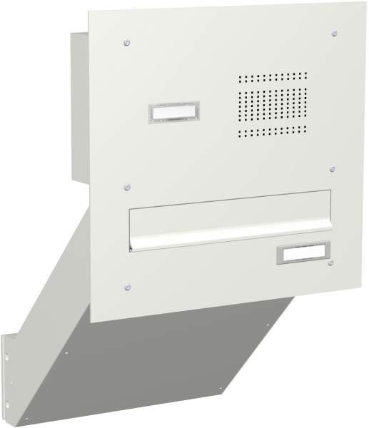 Frabox Briefkastenanlage Mauerdurchwurf mit Klingeln Modell M3