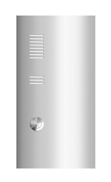 Frabox Edelstahl Klingelplatte E1 mit Sprechsieb