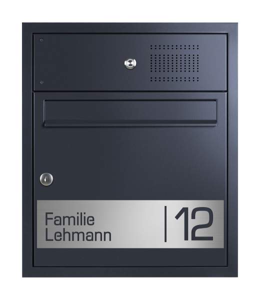 Frabox Unterputz-Briefkasten OLEVA mit Sprechsieb und Klingel