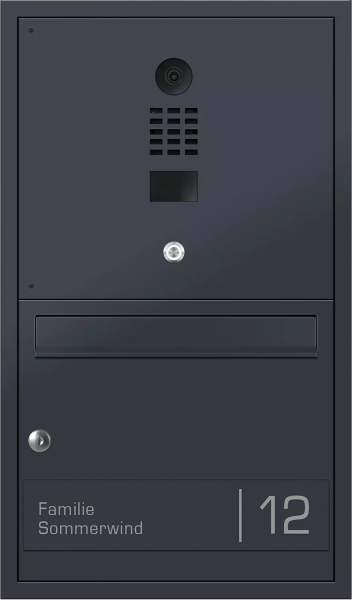 Frabox Unterputz-Briefkasten OLEVA mit DoorBird-Videotechnik