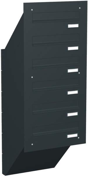 Frabox Briefkastenanlage Mauerdurchwurf Modell M1