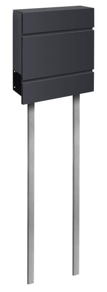 Frabox Design Briefkasten LENS Anthrazitgrau %
