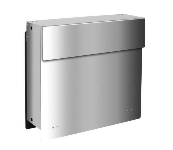 Frabox Edelstahl Design Zaunbriefkasten ARLON