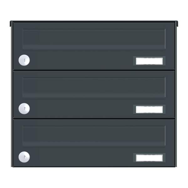 Frabox Design LEVIRO Aufputz-Briefkastenanlage