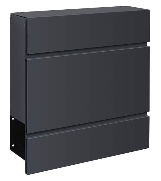 Frabox Design Briefkasten LENS Anthrazitgrau %
