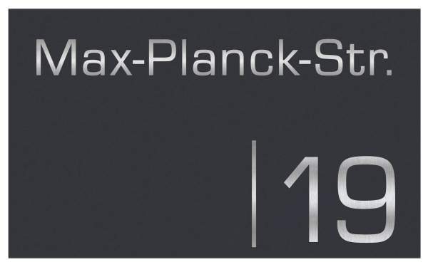 Frabox Hausnummernschild LUMERS